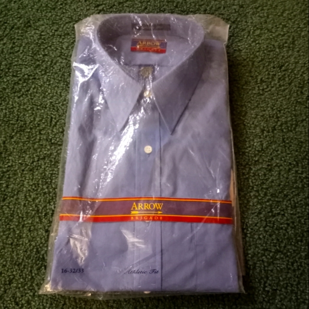NWT VTG Arrow Brigade Button Down Collar Shirt